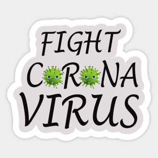 Fight Corona Virus Sticker